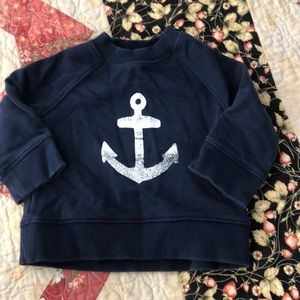 Janie and jack anchor sweatshirt